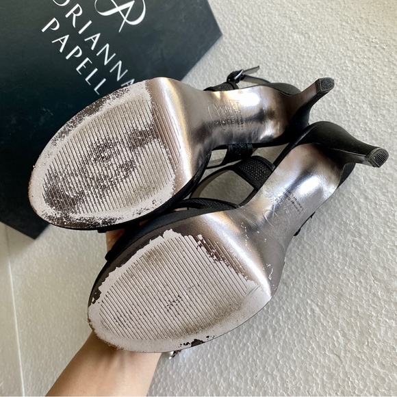 Adrianna Papell Black Ansel Crisscross Slingback Sandals 💙 - Picture 11 of 14